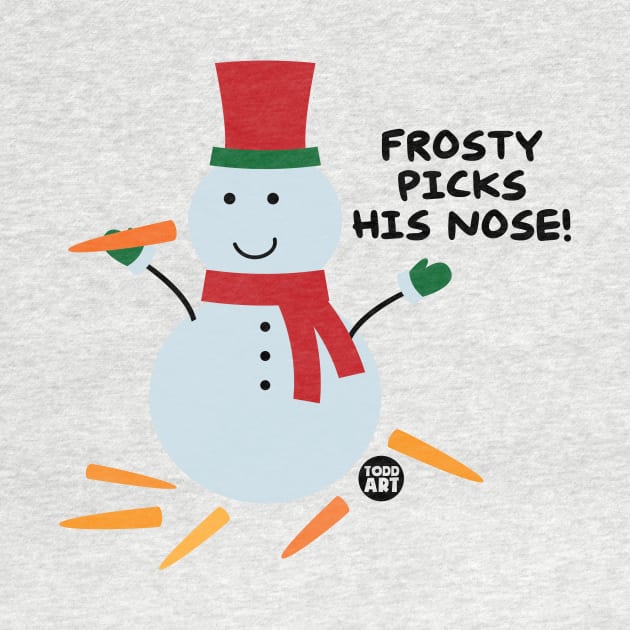 frosty picks nose by toddgoldmanart